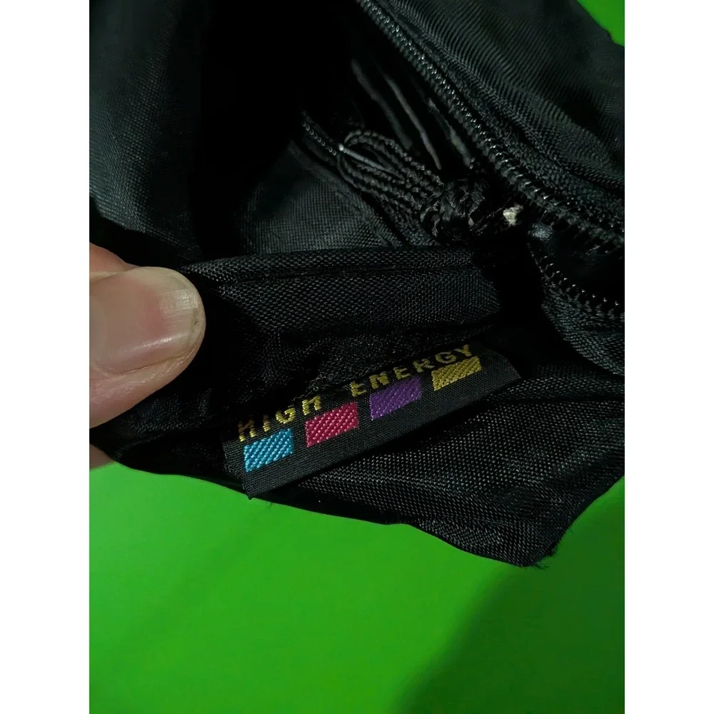 LaTIQUE High Energy nylon‎ waist fanny pack Black Vintage